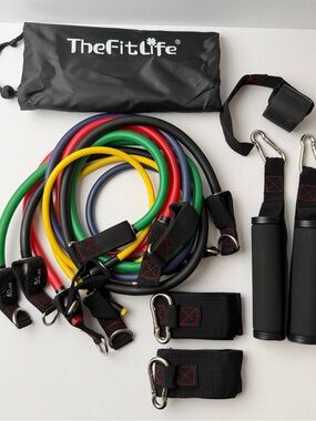 Men’s Resistance Band Set – Multicolor Strength Kit